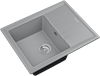 Гранитная мойка Teka STONE 45 S-TG 1B 1D Серый Металлик 115330042 - фото 224526
