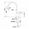 Смеситель для кухни Teka MTP 995 (116030001) 116030001 - фото 224606