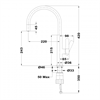 Смеситель для кухни Teka FOT 995 black (116030023) 116030023 - фото 224620