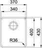 Кухонная мойка Franke ANX 110-34 (122.0204.647) 122.0204.647 - фото 224962