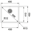 Кухонная мойка Franke BXX 210/110-45 нержавеющая сталь 127.0369.250 127.0369.250 - фото 225019
