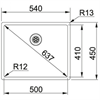 Кухонная мойка Franke BXX 210/110-50 нержавеющая сталь 127.0369.282 127.0369.282 - фото 225021