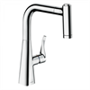 Смеситель для кухни Hansgrohe Metris 14834000 с выдвижным изливом 220, хром 14834000 - фото 225741