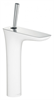 Смеситель Hansgrohe PuraVida 15081400 для раковины - хром/белый 15081400 - фото 225842