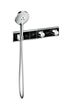 Смеситель Hansgrohe RainSelect 15355600 для душа, термостатический, черный 15355600 - фото 225878