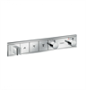 Смеситель Hansgrohe RainSelect 15356000 для душа, термостатический, хром 15356000 - фото 225880