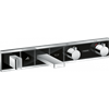 Смеситель Hansgrohe RainSelect 15359600 для ванны и душа, термостатический, черный 15359600 - фото 225889