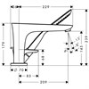Смеситель Hansgrohe PuraVida 15432000 для ванны/душа, хром 15432000 - фото 225907