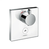 Смеситель Hansgrohe ShowerSelect 15735400 Highflow термостатический, белый/хром 15735400 - фото 226012