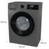 Стиральная машина с фронтальной загрузкой Gorenje WNHPI84AS/AR 20012971 - фото 228092