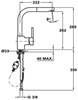 Смеситель для мойки Teka ARK 938 BLACK (23938121N) 23938120n - фото 228641