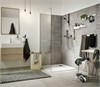 Душевая лейка Hansgrohe Pulsify 24111000 Select S, EcoSmart 3 режима струи, хром глянцевый, диск графит 24111000 - фото 228670