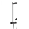 Душевая система Hansgrohe Pulsify 24240670 S, Showerpipe 260 2jet термостатическая ShowerTablet Select 400, черный матовый 24240670 - фото 228705