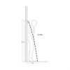 Боковой душ с полкой Hansgrohe Rainfinity 26243990 500 1jet, полированное золото 26243990 - фото 228892