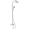 Душевая система Hansgrohe Vernis Shape 26284000 Showerpipe 230 1jet с термостатом, хром 26284000 - фото 228914