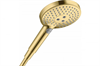 Душевая лейка Hansgrohe Raindance Select S 120 3jet, золото полированное, 26530990 26530990 - фото 228968
