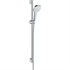 Душевой гарнитур Hansgrohe Croma Select E 1jet 26594400, корпус хром, лицевая часть белая, 1 режим струи 26594400 - фото 228990