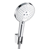 Душевой гарнитур Hansgrohe Raindance Raindance Select S 120 26721400, корпус хром, лицевая часть белая, 3 режима струи 26721400 - фото 229023