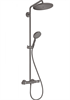 Душевая система Hansgrohe Croma Select S 26890340, термостатическая, чёрный хром 26890340 - фото 229083