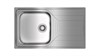Металлическая мойка Teka UNIVERSE 50 T-XP 1B 1D PLUS POLISHED 115110022 - фото 22909
