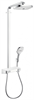 Душевая система Hansgrohe Raindance Select E 27126400 Showerpipe 300 2 jet термостатическая, белое стекло/хром 27126400 - фото 229105