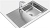 Металлическая мойка Teka UNIVERSE 50 T-XP 1B 1D PLUS POLISHED 115110022 - фото 22912