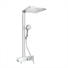 Душевая система Hansgrohe Raindance E 27361000 Showerpipe 300, с термостатом ShowerTablet 350, лицевая часть зеркало, хром 27361000 - фото 229148
