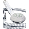 Душевой гарнитур Hansgrohe Crometta 85 Mono 27577000, шланг 160 см, корпус хром, лицевая часть серая, 1 режим струи 27577000 - фото 229172