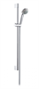 Душевой гарнитур Hansgrohe Crometta 85 Mono 1jet 27728000, штанга 65 см, корпус хром, лицевая часть серая 27728000 - фото 229220
