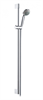 Душевой гарнитур Hansgrohe Crometta 85 Mono 27729000, штанга 90 см, корпус хром, лицевая часть серая 27729000 - фото 229221