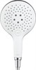 Душевой гарнитур Hansgrohe Raindance Select S 150 3iet с мыльницей 27802400, штанга 65 см, корпус хром, лицевая часть белая, 3 режима струи 27802400 - фото 229234
