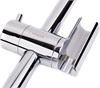 Душевой гарнитур Hansgrohe Raindance Select S 150 3iet с мыльницей 27802400, штанга 65 см, корпус хром, лицевая часть белая, 3 режима струи 27802400 - фото 229235