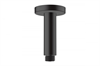 Держатель верхнего душа Hansgrohe Vernis Blend 27804670, 10 см, матовый черный 27804670 - фото 229241