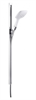 Душевой гарнитур Hansgrohe PuraVida 27853400, 90 см, корпус хром, лицевая часть белая, 3 режима струи 27853400 - фото 229250