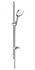 Душевой гарнитур Hansgrohe Raindance Select E 150 3jet/ Unica'S Puro 0,90 м 27857400, 3 режима струи, корпус хром, лицевая часть белая 27857400 - фото 229252
