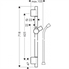 Штанга для душа Hansgrohe Unica’S Puro 60 см, 28632140, шлифованная бронза 28632140 - фото 229315
