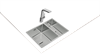 Кухонная мойка Teka Flexlinea RS15 2B 580 (115030010) 115030010 - фото 22949