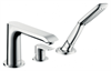 Смеситель Hansgrohe Metris 31190000 на борт ванны, внешняя часть 31190000 - фото 229688