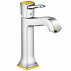 Смеситель Hansgrohe Metropol Classic 31302090 для раковины, хром/золото 31302090 - фото 229701