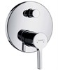 Смеситель Hansgrohe Metris S 31465000 для ванны и душа, хром 31465000 - фото 229718