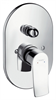 Смеситель Hansgrohe Metris 31484000 для ванны и душа, хром 31484000 - фото 229722