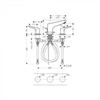 Смеситель Hansgrohe Focus 31937000 для раковины с донным клапаном, хром 31937000 - фото 229807