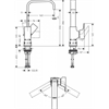 Смеситель Hansgrohe Metropol 32511670 для раковины, черный матовый 32511670 - фото 229935