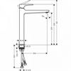 Смеситель Hansgrohe Metropol 32512990 для раковины, с донным клапаном Push-Open, золото 32512990 - фото 229948