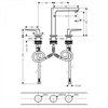 Смеситель Hansgrohe Metropol 32515000 для раковины 160 32515000 - фото 229950