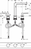 Смеситель Hansgrohe Metropol 32515670 для раковины 160, черный матовый 32515670 - фото 229953