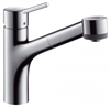 Смеситель Hansgrohe Talis S 32841000 для кухни с выдвижной лейкой 32841000 - фото 230013