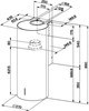 Островная вытяжка Faber Cylindra Plus BK Matt A37 (335.0606.998) 335.0606.998 - фото 230221