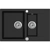 Кухонная мойка Teka Clivo 60 B-TQ (40148020) черный металлик 40148020 - фото 230617