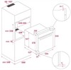Встраиваемый электрический духовой шкаф Teka HSB 630 P BLACK 41566050 - фото 233465